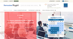Desktop Screenshot of formazione.maggioli.it