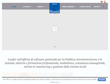 Tablet Screenshot of maggioli.it